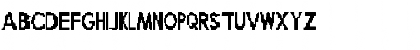 Download Broken Robot Regular Font Uppercase Preview