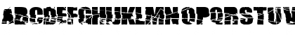 Download Broken74 Regular Font Uppercase Preview