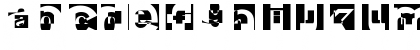 Download BrokenAlphabetTradition Regular Font Uppercase Preview