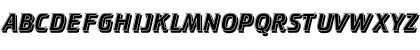 Download CricketInlineShadow Regular Font Uppercase Preview