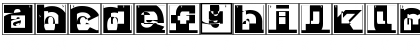 Download BrokenCapsJumperB Regular Font Uppercase Preview
