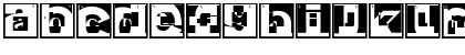 Download BrokenSansCapsJumper Regular Font Uppercase Preview