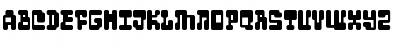 Download Cyberdelic Regular Font Uppercase Preview