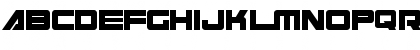 Download Cyberspace Regular Font Uppercase Preview