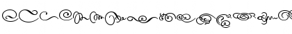 Download Dalliance Flourishes Font Uppercase Preview