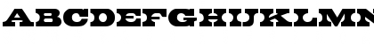 Download BronteDisplayCapsSSK Regular Font Uppercase Preview