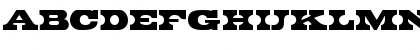 Download BronteDisplayCapsSSK Regular Font Uppercase Preview