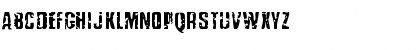 Download Damage Regular Font Uppercase Preview