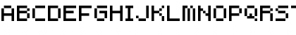 Download 8-bit fortress Regular Font Uppercase Preview
