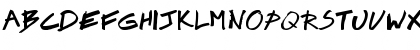 Download Brook 23 Regular Font Uppercase Preview