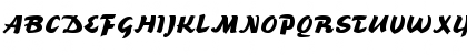 Download Brookscript Regular Font Uppercase Preview