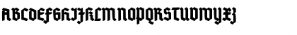 Download Deutsch-Gotisch Heavy Regular Font Uppercase Preview