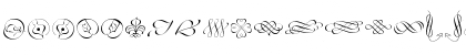 Download Zapfino Linotype Ornaments Regular Font Uppercase Preview