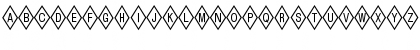 Download Diamond Positive Std Regular Font Uppercase Preview