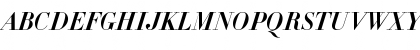 Download Didot HTF-B16-Bold-Ital Font Uppercase Preview
