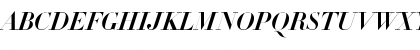 Download Didot HTF-B64-Bold-Ital Font Uppercase Preview