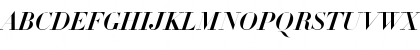 Download Didot HTF-B96-Bold-Ital Font Uppercase Preview