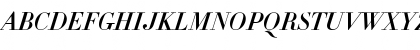 Download Didot HTF-M11-Medium-Ital Font Uppercase Preview