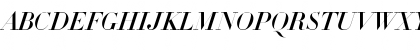 Download Didot HTF-M64-Medium-Ital Font Uppercase Preview