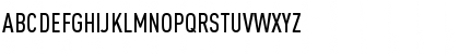 Download DINCond-Medium Regular Font Uppercase Preview