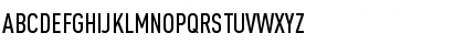 Download DINCond-MediumAlternate Regular Font Uppercase Preview
