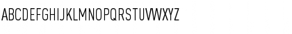 Download DINCond-RegularAlternate Regular Font Uppercase Preview