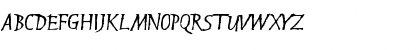 Download Brubeck AH Regular Font Uppercase Preview