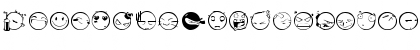 Download DIST Yolks Emoticons Regular Font Uppercase Preview