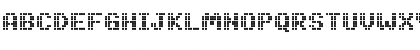 Download DotMatrix TwoExtended Font Uppercase Preview