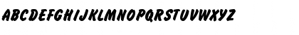 Download Brush Hand Regular Font Uppercase Preview