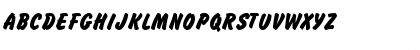 Download Brush Hand Regular Font Uppercase Preview