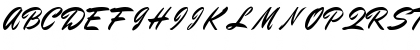 Download Brush Regular Font Uppercase Preview