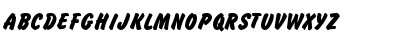 Download BrushHand Regular Font Uppercase Preview