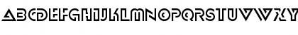 Download DublonC Regular Font Uppercase Preview