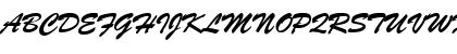 Download Brushman Regular Font Uppercase Preview