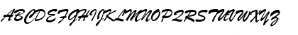 Download BrushScriptMT Regular Font Uppercase Preview