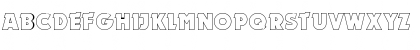 Download DynarOutline Regular Font Uppercase Preview