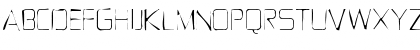 Download Zekton Gaunt Regular Font Uppercase Preview