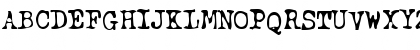 Download btd BeezWax Regular Font Uppercase Preview