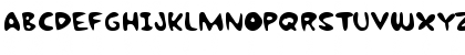 Download Bubble Gum RockBDemo Regular Font Uppercase Preview