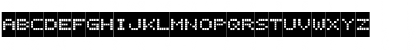 Download Bubbledot ICG Coarse Neg Regular Font Uppercase Preview