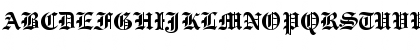 Download Engravers Old English BQ Regular Font Uppercase Preview