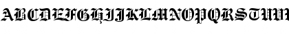Download Engravers' Old English Bold Font Uppercase Preview