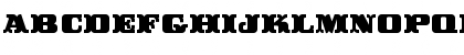 Download BuckerooITC TT Regular Font Uppercase Preview