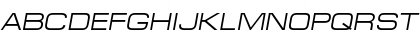 Download EuropeExt Italic Font Uppercase Preview