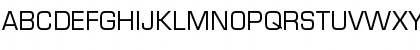 Download Eurostile Regular Font Uppercase Preview