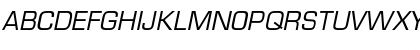 Download Eurostile LT Std Oblique Font Uppercase Preview