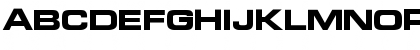Download Euro TechnicExtBold Font Uppercase Preview
