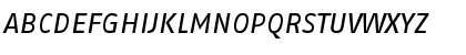 Download FagoExTf Italic Font Uppercase Preview