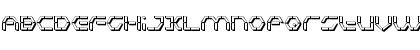 Download Zeta Sentry 3D Regular Font Uppercase Preview
